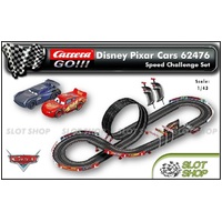 Carrera GO 62476 Disney Pixar Cars Speed Challenge Electric Slot Car Racing