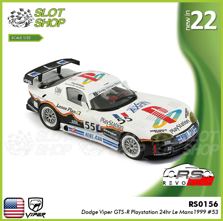Revo Slot RS0156 Dodge Viper GTS R Playstation 55