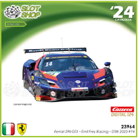 Carrera 23964 Digital 124 Ferrari 296 GT3 – Emil Frey Racing – DTM 2023 #14