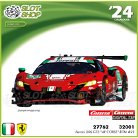 Carrera 27762 EVO 132  Ferrari 296 GT3 “AF CORSE” DTM #21 