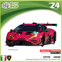 Carrera 27770 EVO 132 Lamborghini Huracan GT3 EVO2 “Iron Dames” #83 