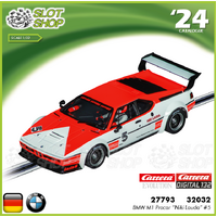 Carrera 27793 EVO 132 BMW M1 Procar “Niki Lauda” #5 