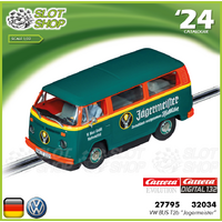 Carrera 27795 EVO 132 VW BUS T2b “Jagermeister” 