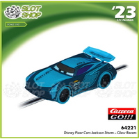 Carrera Go!!! 64221 Disney Pixar Cars Jackson Storm – Glow Racers