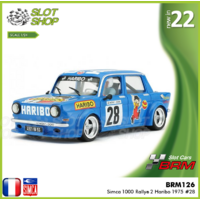 BRM126 Simca 1000 Rallye 3 Haribo (Chamionnat de France des Montagnes) '78 #28 