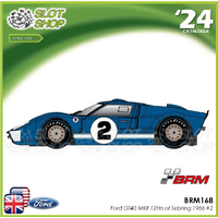 BRM BRM168 Ford GT40 MKII 12Hrs of Sebring 1966 #2