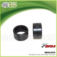 BRMS305S 23mm x 11mm 'Low Profile' Front Tyres