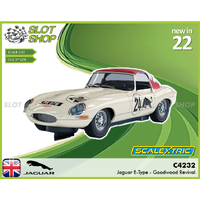 Scalextric C4232 Jaguar E-Type - Goodwood Revival - Adrian Newey
