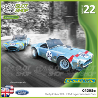 Scalextric C4305a Shelby Cobra 289 - 1964 Targa Florio Twin Pack