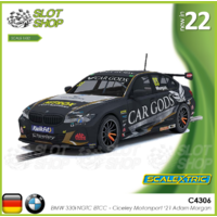 Scalextric C4306 BMW 330i NGTC BTCC Ciceley Motorsport 2021 - Adam Morgan