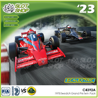 Scalextric C4392A 1978 Swedish Grand Prix Twin Pack Limited Edition