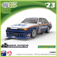 Scalextric C4433 Holden VL Commodore - 1987 Spa 24hs - Moffat + Harvey