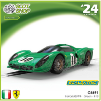 Scalextric C4491 Ferrari 330 P4 -  Green - #10