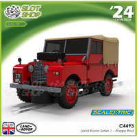 Scalextric C4493 Land Rover Series 1 – Poppy Red