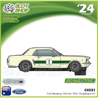 Scalextric C4531 Ford Mustang 1965 Ian ‘Pete’ Geoghegan #1