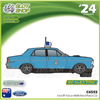 Scalextric C4532 Ford XY Falcon NSW Patrol Police Car