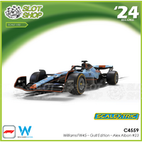 Scalextric C4559 Williams FW45 – Gulf Edition – Alex Albon #23