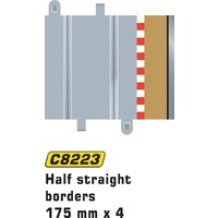 Scalextric C8223 Half Straight Borders
