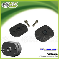 CG Slotcars CGMA01A 3DP Motor Adapter, 130 to 180, no offset