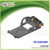 CG Slotcars CGMP22R Motor Pod 1.0mm OFFSET 3DP