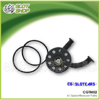 CG Slotcars CGTM02 4:1 Speed Reducer Pulley