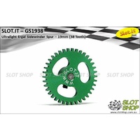 Slot.it GS1938 38 Tooth Sidewinder Spur Gear (19mm)
