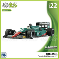 NSR 0280il Formula 86/89 Benetton #22