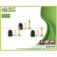 NSR 1209 Suspension Kit for Rectangular Motor Mount (Soft)