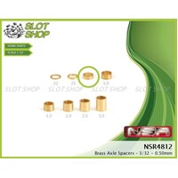 NSR 4812 Axle Spacers for 3/32 Axles (0.50mm)