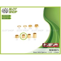 NSR 4815 Axle Spacers for 3/32 Axles (2.00mm)