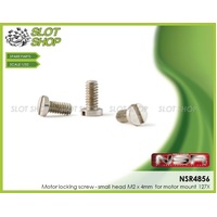 NSR 4856 Motor locking screw - small head M2 x 4mm for motor mount 127X 