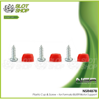 NSR 4878 Plastic Cup & Screws – suit Inline Motor Support