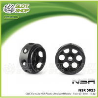 NSR 5025 CNC Formula NSR Plastic Ultralight Wheels – Front Ø13mm 