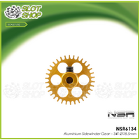 NSR 6134 Aluminium Sidewinder Gear – 34T Ø18.5mm