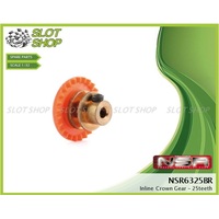 NSR 6325BR Inline Crown Gear (25 Tooth)
