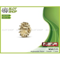 NSR 7115 Brass Anglewinder Pinions (15 Tooth)