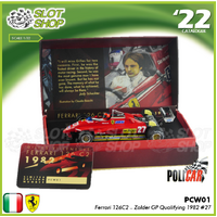 Policar PCW01 Ferrari 126C2 - Zolder GP Qualifying 1982 #27