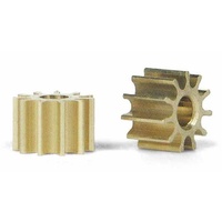 Slot.it PI10 10 Tooth Inline Brass Pinion (5.5mm)
