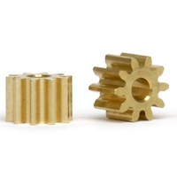 Slot.it PI6010o 10 Tooth Inline Brass Pinion (6mm)