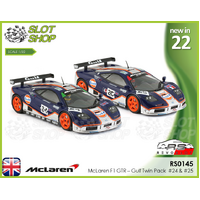 Revo Slot RS0145 McLaren F1 GTR Gulf #24 & #25