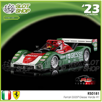 Revo Slot RS0181 Ferrari 333SP Giesse Verde #1