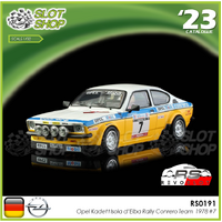 Revo Slot RS0191 Opel Kadett Isola d’Elba Rally 1978 #7