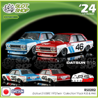 Revo Slot RS0202 Datsun 510 BRE 1972 Twin ‘Collection’ Pack