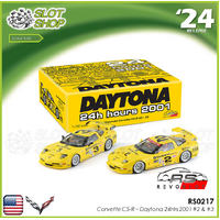 Revo Slot RS0217 Corvette C5-R – Daytona 24Hrs 2001 #2 & #3