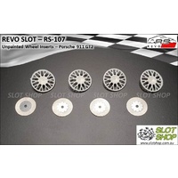 Revo Slot RS-107 Wheel Inserts - Porsche 911 GT2