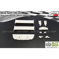 Revo Slot RS-111 White Parts Set - Marcos