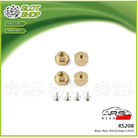 Revo Slot RS208 1mm Brass Nuts and Screws