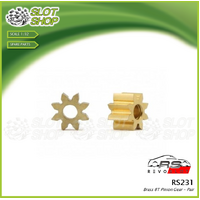 Revo Slot RS231 Brass 8T Pinion Gear