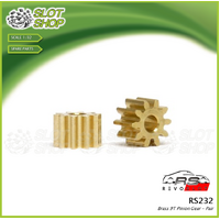 Revo Slot RS232 Brass 9T 5.5mm Pinion Gear