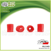 Revo Slot RS234D Red Rubber Body Posts 2.0mm